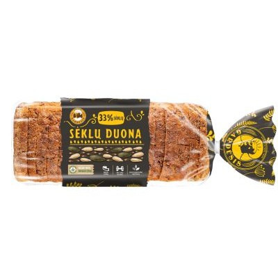 Bread sandwich with seeds, Gardėsis, 450 g